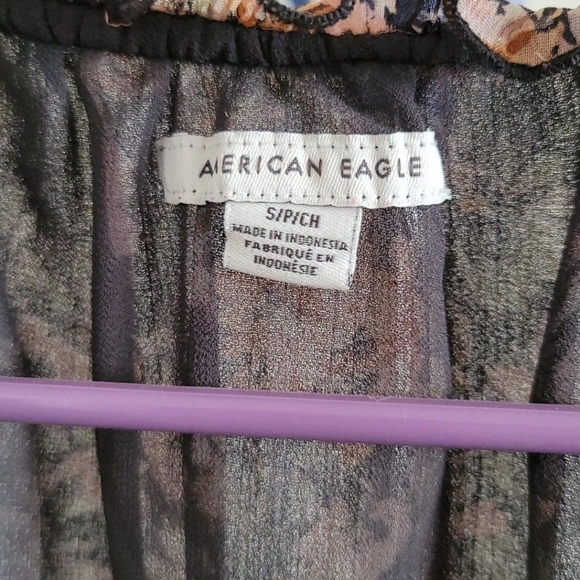 American Eagle Outfitters Floral Blouse Size S - Picture 3 of 16